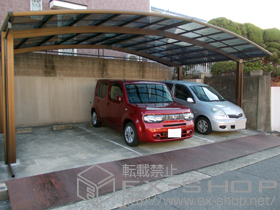 のカーポート レイナトリプルポートグラン　積雪〜20cm対応 施工例