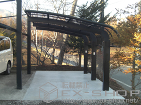 のカーポート テールポートシグマIII 1500 積雪〜50cm対応 施工例