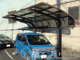 のカーポート テールポートシグマIII 積雪〜20cm対応 施工例