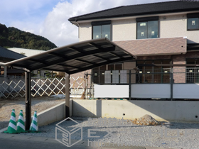 のカーポート レグナスポートシグマIII 積雪〜20cm対応 施工例