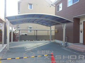 のカーポート レイナツインポートグランZ　積雪〜20cm対応 施工例