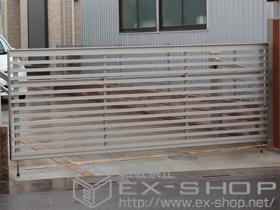 のカーゲート ワイドオーバードアS3型 電動式 施工例