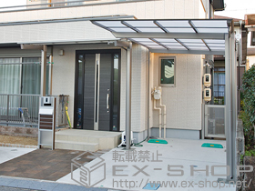 のカーポート アーキフィット 積雪〜20cm対応 施工例