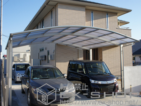 のカーポート レイナツインポートグラン　積雪〜20cm対応 施工例