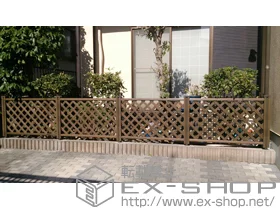 LIXIL ���N�V��(TOEX)�̃t�F���X �X�e�C�E�b�h�t�F���XM1�^ �Ԏd�؂�^�C�v �{�H��