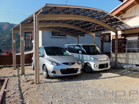 のカーポート レグナスポートシグマIII 3000 ワイド 積雪〜100cm対応 施工例