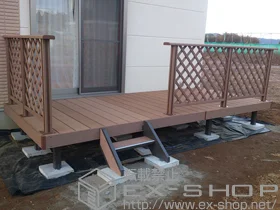 LIXIL ���N�V��(�g�X�e��)�̃E�b�h�f�b�L ���R�X�e�[�WII�{���R�X�e�[�WII�p�f�b�L�t�F���X�{ ���R�X�e�[�WII�p�X�e�b�v1�i �{�H��