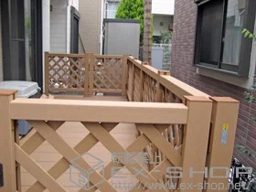 YKKAP�̃E�b�h�f�b�L ���E�b�h�f�b�L 200�{���E�b�h�X�e�b�v5�^ S�^�C�v(2�i)�{�Ɨ������E�b�h�X�e�b�v2�^1�{���E�b�h�f�b�L�t�F���X+�f�b�L���2�^<���`�X�i�q>�{�_���� �{�H��