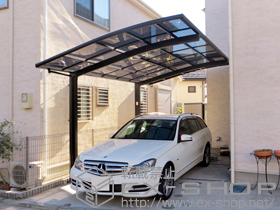 のカーポート カーブポートシグマIII 積雪〜20cm対応 施工例