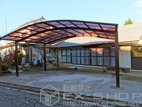 のカーポート レイナツインポートグラン　積雪〜20cm対応 施工例