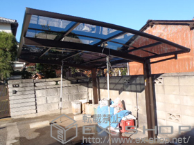 のカーポート プレシオスポート 積雪〜20cm対応 施工例