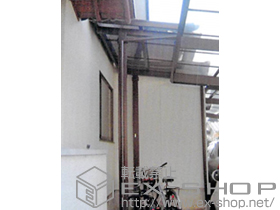 のテラス屋根 セパーネ すき間カバー付き 積雪〜20cm対応 施工例