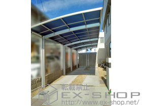 のカーポート プレシオスポート 縦連棟 積雪〜20cm対応 施工例