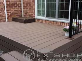 LIXIL ���N�V��(TOEX)�̃E�b�h�f�b�L ����y�X�e�[�W+���t�B�[�l�t�F���X4�^ �f�b�L�d�l+�Ɨ��X�e�b�v �{�H��