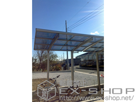 のサイクルポート・駐輪場 レイナポートグランミニ 積雪〜20cm対応 施工例