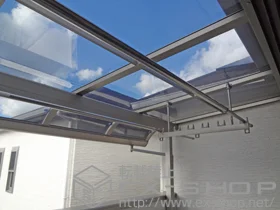 LIXIL ���N�V��(�g�X�e��)�̃o���R�j�[���� �p���[�A���t�@ RB�^ �����^�C�v �P�� �ϐ�`30cm�Ή�+�݂艺�������� ���C�h �W�� 2�{�� �{�H��