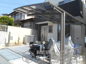 のカーポート カーブポートシグマIII 積雪〜20cm対応 施工例