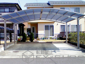 のカーポート レイナツインポートグラン　積雪〜20cm対応 施工例