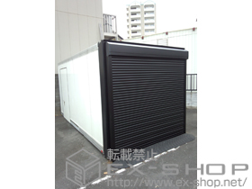 のガレージシャッター ガレージシャッタークワトロ 電動式 外部付タイプ 施工例