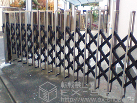 のカーゲート トリップゲート REHG-B ノンキャスター 片開き 34S 施工例