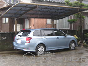 のカーポート レグナスポートシグマIII 積雪〜20cm対応 施工例