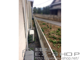 のフェンス・柵 レスティナフェンス22型 自由柱 施工例