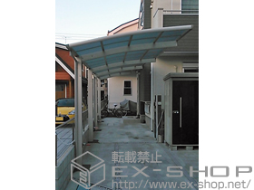 のカーポート レイナポートグラン 縦連棟　積雪〜20cm対応 施工例