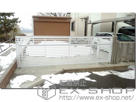 のカーゲート オーバードアS3型 手動式 施工例