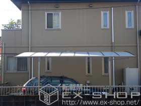 のカーポート カーブポートシグマIII 積雪〜20cm対応 施工例