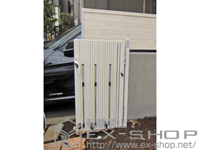 のカーゲート アルシャインII PG型R(ペットガード) Aタイプ ノンレール 片開き 430S 施工例