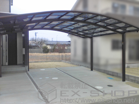 のカーポート レイナツインポートグラン　積雪〜20cm対応 施工例