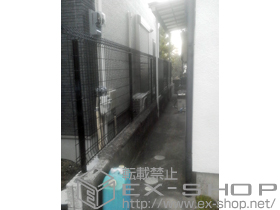 のフェンス・柵 メッシュフェンスG10 施工例