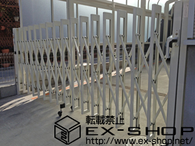 のカーゲート アルシャインII M型 Aタイプ ノンレール 片開き 350S 施工例