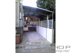 のカーポート カーブポートシグマIII 積雪〜20cm対応 施工例