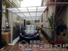 のカーポート アーキフィット　縦連棟 積雪〜20cm対応 施工例