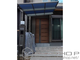 のサイクルポート・駐輪場 エフルージュグランミニ 積雪〜20cm対応 施工例