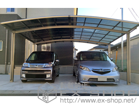 のカーポート カーブポートシグマIII ワイド 施工例