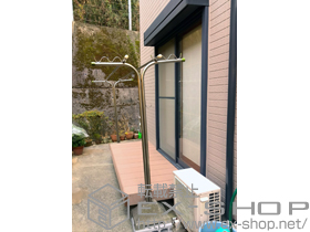 のウッドデッキ レストステージ 幕板納まり 施工例