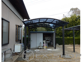 のカーポート レイナワンポートグラン　積雪〜20cm対応 施工例