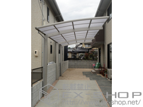 のカーポート レイナポートグラン 延長　積雪〜20cm対応 施工例