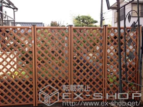 LIXIL ���N�V��(TOEX)�̃t�F���X�E��E�� �X�e�C�E�b�h�t�F���XM1�^ ���ڃ^�C�v �{�H��