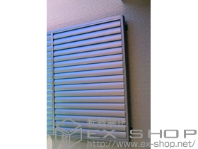 の面格子・窓格子 目隠し可動ルーバー 引違窓用 上下分割タイプ 施工例