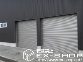 のガレージシャッター ガレージシャッタークワトロ 電動式 内部付タイプ 施工例