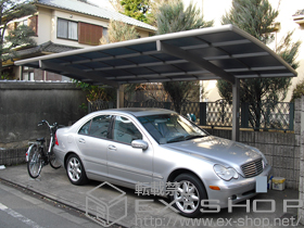 のカーポート カーブポートシグマIII 積雪〜20cm対応 施工例