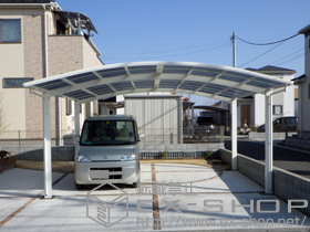 のカーポート レイナツインポートグラン　積雪〜20cm対応 施工例