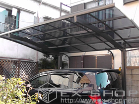 のカーポート カーブポートシグマIII 積雪〜20cm対応 施工例