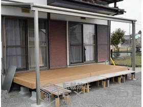 LIXIL ���N�V��(�g�X�e��)�̃e���X���� ���C�U�[�e���XII F�^ �e���X�^�C�v �P�� �ϐ�`20cm�Ή� �{�H��