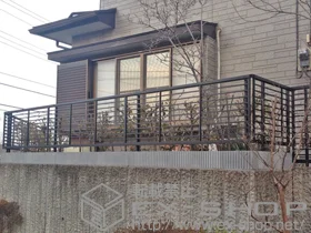 LIXIL ���N�V��(TOEX)�̃t�F���X�E��E�� �v�����IR1�^�t�F���X �t���[�|�[���^�C�v �{�H��