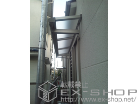 のテラス屋根 ヴェクターテラス F型 ルーフタイプ 単体積雪〜20cm対応 施工例