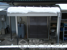 のテラス屋根 ヴェクターテラス R型 1500 テラスタイプ 単体 積雪〜50cm対応 施工例